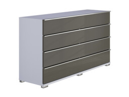 Sicily 4 Drawer Wide Chest of Drawers - thumbnail 2