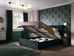 Bella Upholstered Ottoman Bed Frame - thumbnail 2