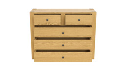 Edgemont 3 + 2 Drawer Chest of Drawers - thumbnail 3