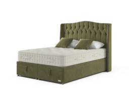 Hypnos Luxurious Earth 01 Divan Bed Set On Glides - thumbnail 2