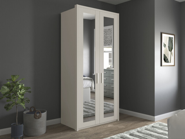 Alster 2 Door Hinged Wardrobe - image 1