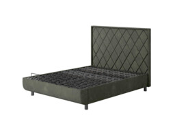 Tempur Arc™ Quilted Upholstered Bed Frame - thumbnail 1