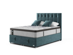Sealy Bronte Posturepedic Divan Bed Set On Castors - thumbnail 2