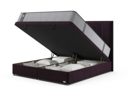 Sealy Newton Posturepedic Divan Bed Set On Glides - thumbnail 3