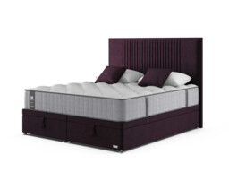 Sealy Newton Posturepedic Divan Bed Set On Glides - thumbnail 2