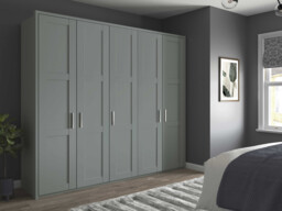 Alster 5 Door Hinged Wardrobe - thumbnail 1