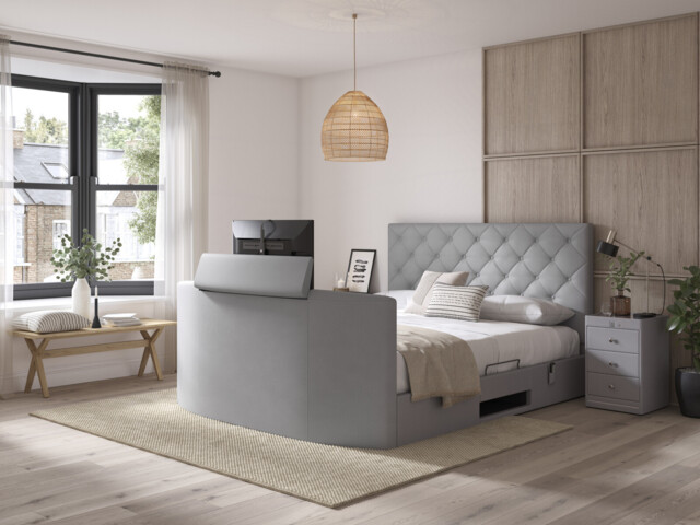 Rhea Ottoman TV Bed Frame - image 1