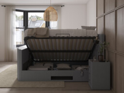 Rhea Ottoman TV Bed Frame - thumbnail 3