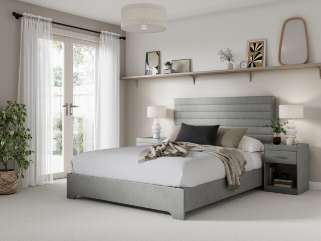 Tamara Bed Frame & Simply Support Mattress Set - image 1