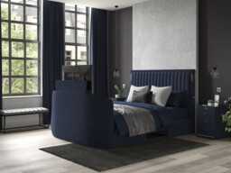 Aura Ottoman TV Bed Frame With Dolby Atmos Surround Sound - thumbnail 2