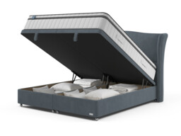 iGel NanoTech 4000i Plushtop Divan Bed Set on Castors - thumbnail 3
