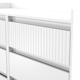 Ellery 6 Drawer Wide Chest of Drawers - thumbnail 3