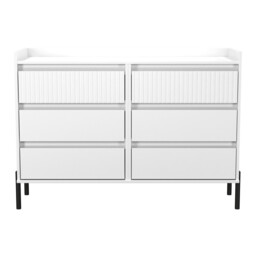 Ellery 6 Drawer Wide Chest of Drawers - thumbnail 2
