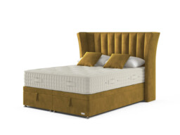 Hypnos Luxurious Earth 05 Divan Bed Set On Glides - thumbnail 2