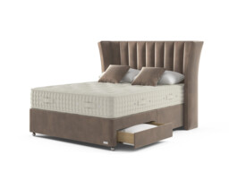 Hypnos Luxurious Earth 05 Divan Bed Set On Castors - thumbnail 2