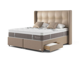 Sealy Exquisite Platinum Renaissance Divan Bed Set on Castors - thumbnail 2