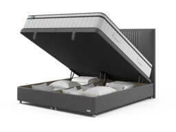 iGel NanoTech 3500i Plushtop Divan Bed Set on Castors - thumbnail 3