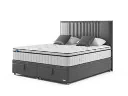 iGel NanoTech 3500i Plushtop Divan Bed Set on Castors - thumbnail 2