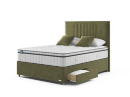 iGel NanoTech 3500i Plushtop Divan Bed Set on Castors - thumbnail 2