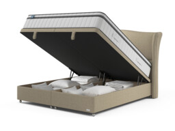 iGel NanoTech 4000i Plushtop Divan Bed Set on Castors - thumbnail 3