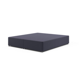 Slumberland Divan Base On Glides - thumbnail 1