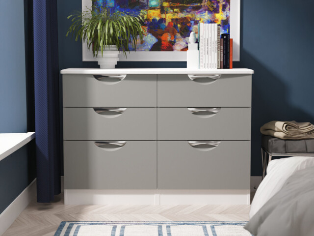 Merton 3 x 3 Drawer Chest of Drawers - image 1