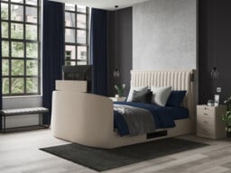 Aura Ottoman TV Bed Frame With Dolby Atmos Surround Sound - thumbnail 2