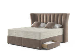 Hypnos Luxurious Earth 05 Divan Bed Set On Glides - thumbnail 2