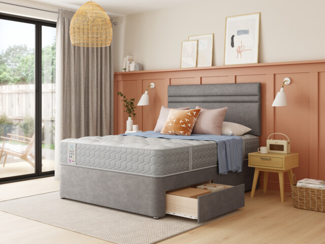 Sealy Melbourne Ortho Firm Support Divan Bed Set - image 1
