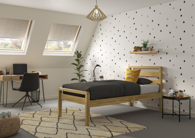 Hip Hop Wooden Bed Frame - image 1