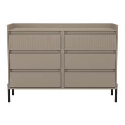 Ellery 6 Drawer Wide Chest of Drawers - thumbnail 2