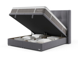 Sealy Exquisite Platinum Renaissance Divan Bed Set on Glides - thumbnail 3
