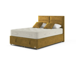 Hypnos Luxurious Earth 02 Divan Bed Set On Castors - thumbnail 2