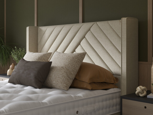 Staples & Co Stratford Hotel Height Split Headboard - image 1