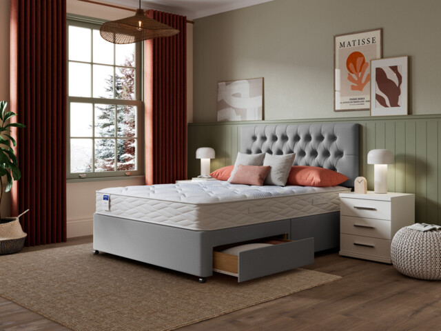 Simply Natural Pocket Sprung Divan Bed Set - image 1