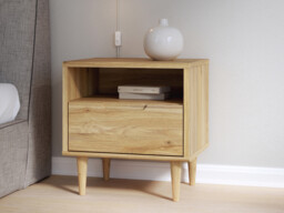 EasyKlix Sherbrooke 1 Drawer Bedside Table