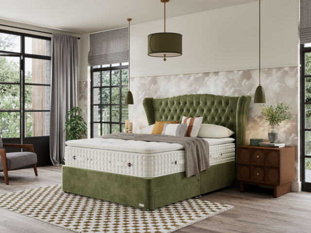 Hypnos Inspired By Nature 03 Divan Bed Set on Glides - image 1