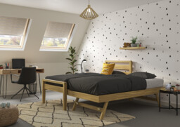 Hip Hop 3 in 1 Wooden Trundle Bed Frame - thumbnail 1