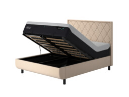 Tempur Arc™ Quilted Upholstered Ottoman Bed Frame - thumbnail 2