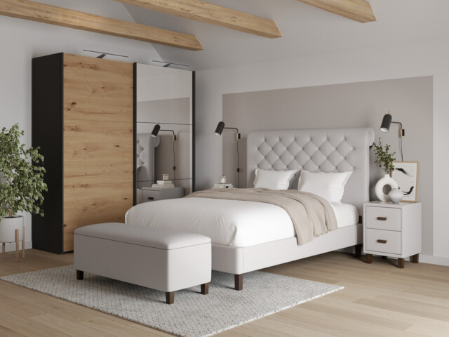 Snooze Nightfall Bed Frame - image 1