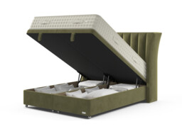 Hypnos Luxurious Earth 05 Divan Bed Set On Castors - thumbnail 3