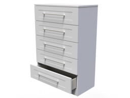 Santana 5 Drawer Chest of Drawers - thumbnail 3