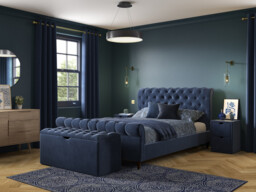 Penelope Upholstered Sleigh Bed Frame