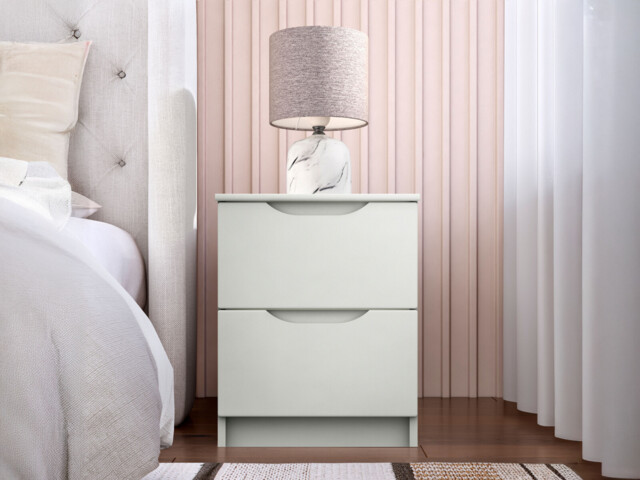 Radfield 2 Drawer Bedside Table - image 1