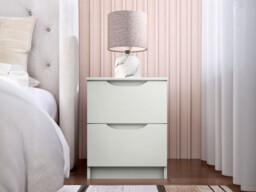 Radfield 2 Drawer Bedside Table - thumbnail 1