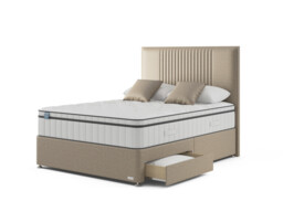 iGel NanoTech 3500i Plushtop Divan Bed Set on Glides - thumbnail 2