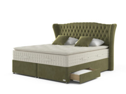 Hypnos Luxurious Earth 03 Divan Bed Set On Glides - thumbnail 2