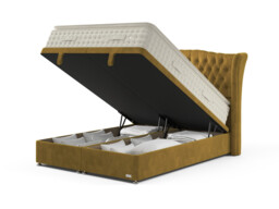 Hypnos Luxurious Earth 03 Divan Bed Set On Glides - thumbnail 3