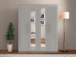 Landale 4 Door Hinged Wardrobe - thumbnail 1