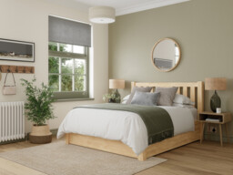 Edgemont Ottoman Wooden Bed Frame - thumbnail 1